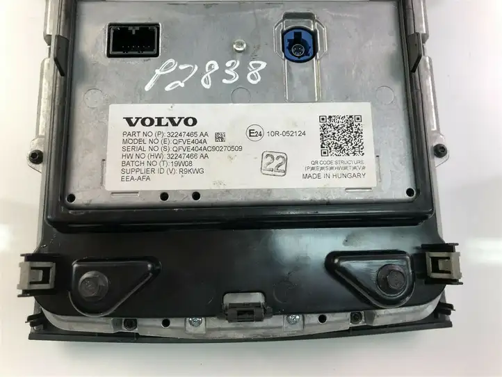 Volvo V60 (2010 - 2013) 32247465AA Блок Hi-Fi аудиосистемы — фото 3