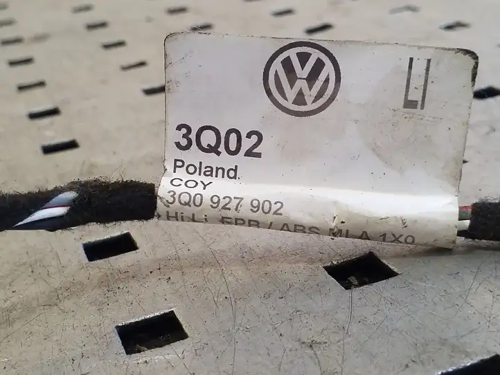 Volkswagen PASSAT B8 (2015 - ) 3Q0927902 Проводка заднего датчика ABS — фото 2