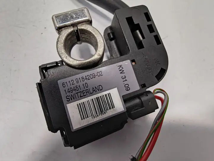 BMW X5 E70 (2006 - 2013) 61129184209 Минусовой провод аккумулятора — фото 2