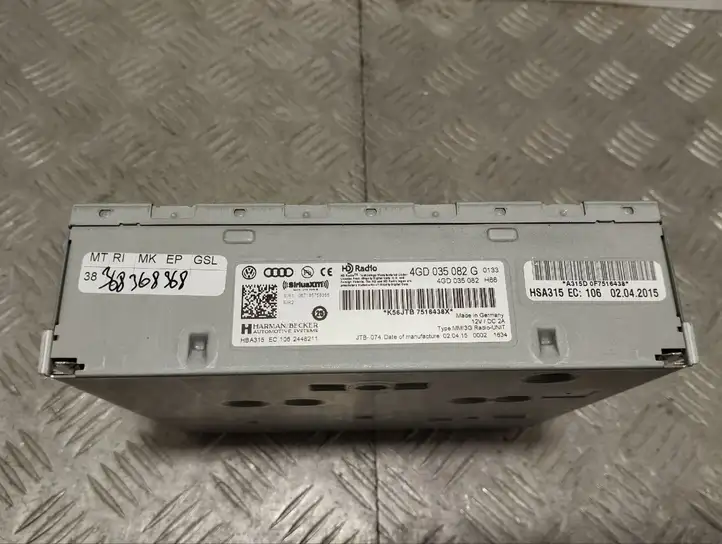 Audi A8 S8 D4 4H (2013 - 2017) 4GD035082G Магнитола / мультимедийная система — фото 6