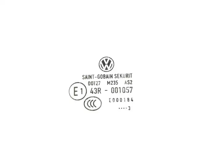 Volkswagen Caddy (2010 - 2015) E000184 Стекло передней двери — фото 2