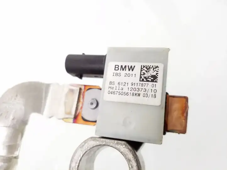 BMW 3 F30 F35 F31 (2012 - 2018) 9117877 Минусовой провод аккумулятора — фото 2