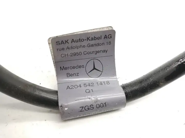 Mercedes-Benz E W212 (2009 - 2016) A2045421418 Минусовой провод аккумулятора — фото 2