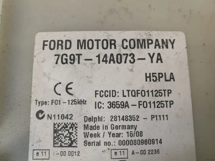 Ford Mondeo MK IV (2007 - 2014) 7G9T14A073YA Блок предохранителей (комплект) — фото 2