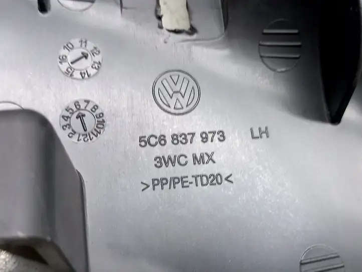 Volkswagen Jetta VI (2011 - 2018) 5C6837973 Пластиковая отделка зеркала — фото 4