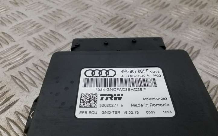 Audi A6 (2011 - 2014)  4H0907801F Модуль управления ручным тормозом