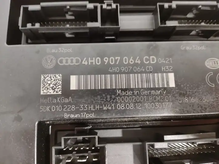 Audi A8 S8 D4 4H (2010 - 2014) 4H0907064CD Модуль комфорта — фото 5