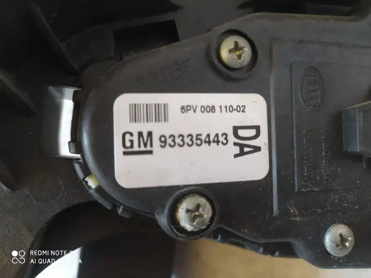 Opel Meriva A (2006 - 2010) 93335443 Педаль акселератора — фото 3