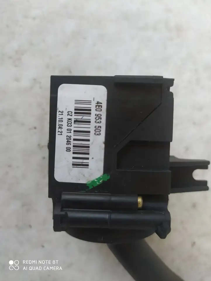 Audi A6 S6 C6 4F (2004 - 2008) 4E0953503 Переключатель стеклоочистителей — фото 3
