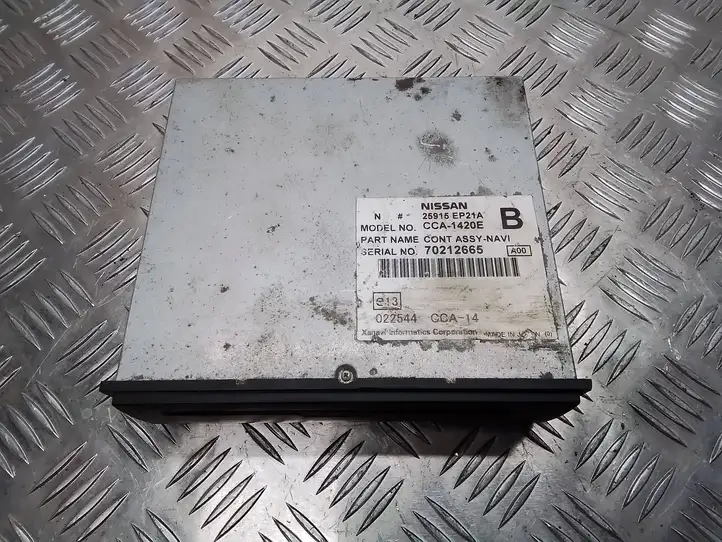 Nissan Navara D40 (2004 - 2015) 25915AP21A CD/DVD чейнджер — фото 3