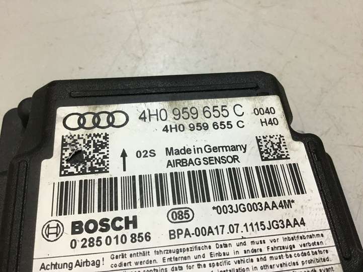 Audi A6 (2011 - 2014)  4H0959655C Блок управления надувных подушек