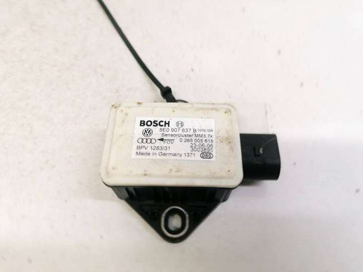 Audi A6 (2004 - 2008)  8E0907637B Датчик ESP (системы стабильности) (датчик курсовой устойчивости))