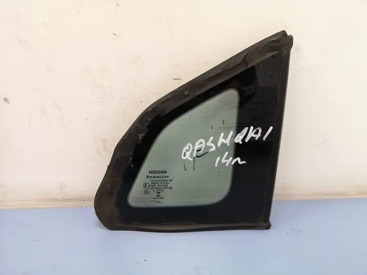 Nissan Qashqai (2013 - 2017) 833124EA0A Заднее боковое стекло — фото 1