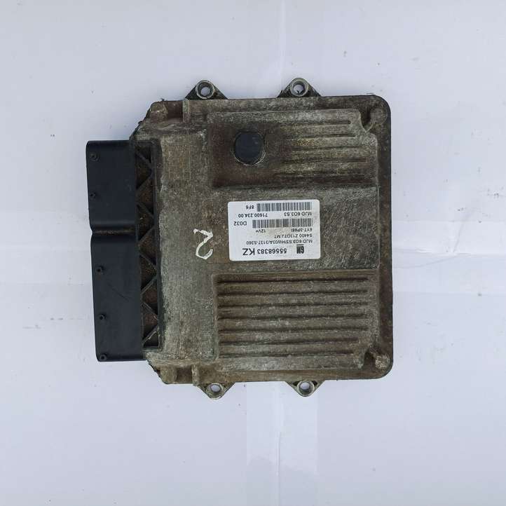 Opel Corsa D (2006 - 2010)  55568383 Блок управления двигателя