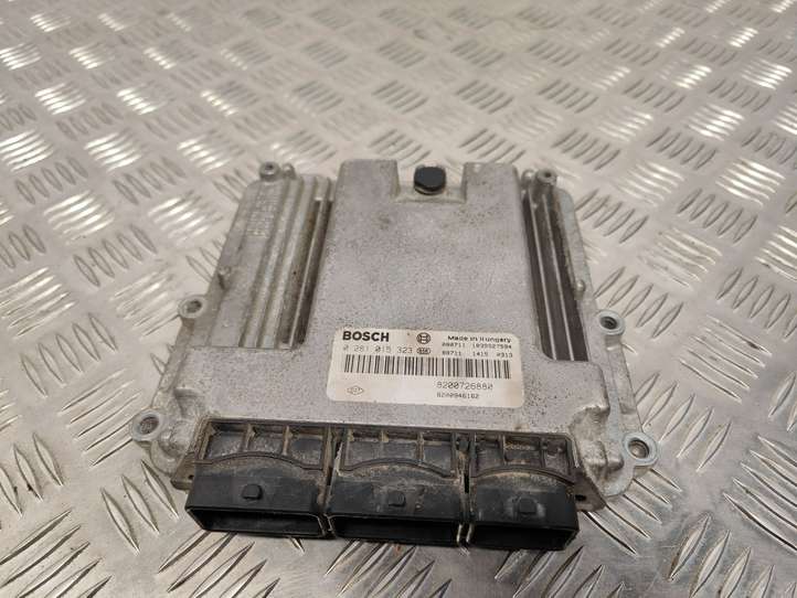 Renault Laguna (2007 - 2015)  0281015323 Блок управления двигателя