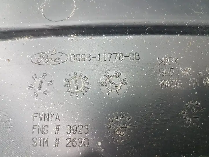 Ford Fusion II (2013 - ) DG9311778DB Защита днища задней части — фото 3