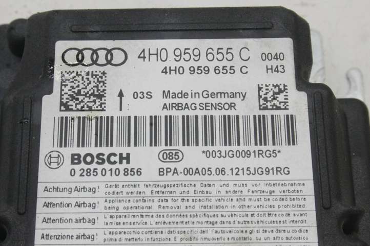 Audi A8 (2010 - 2014)  4H0959655C Блок управления надувных подушек