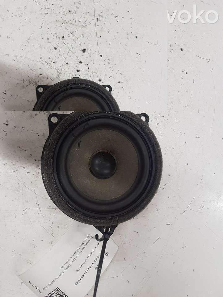 BMW 3 F30 F35 F31 (2012 - 2018)  65139264943 Громкоговоритель (громкоговорители) в передних дверях