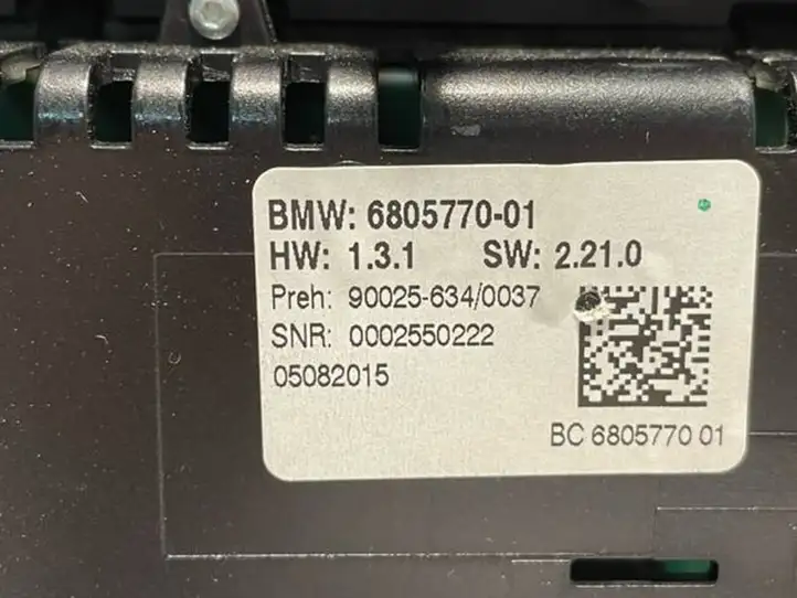 BMW 5 F10 F11 (2009 - 2016) 6805770 Магнитола / мультимедийная система — фото 4