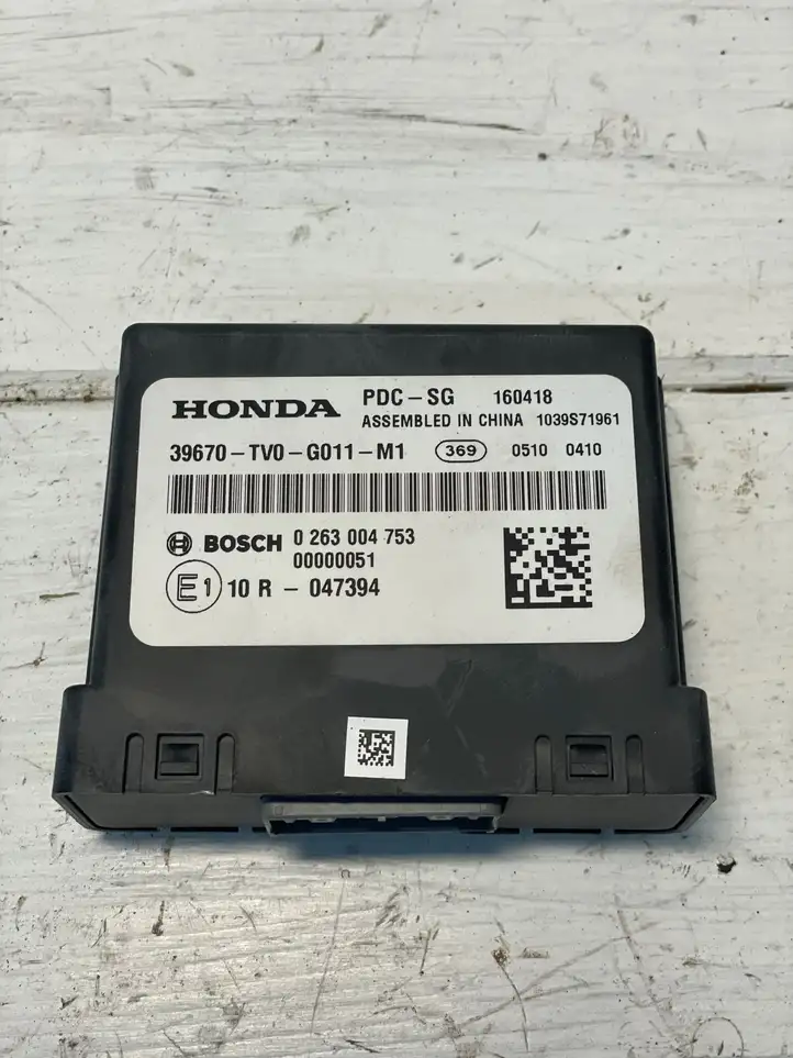 Honda Civic IX (2011 - 2017) 39670TV0G011M1 Блок управления парктрониками — фото 1