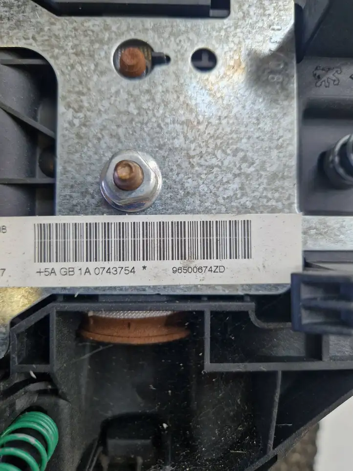 Peugeot 207 (2006 - 2009) 96500674ZD Подушка безопасности руля — фото 2