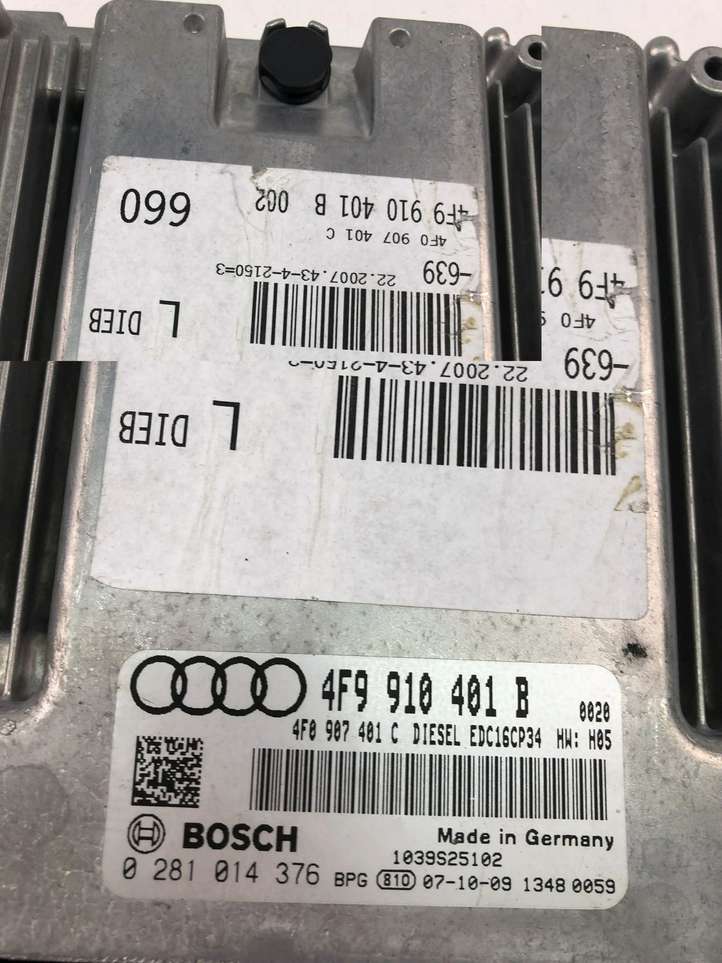 Audi A6 (2004 - 2008)  4F9910401B Блок управления двигателем ECU