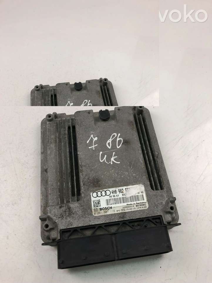 Audi A8 (2013 - 2017)  4H0907557 Блок управления двигателем ECU