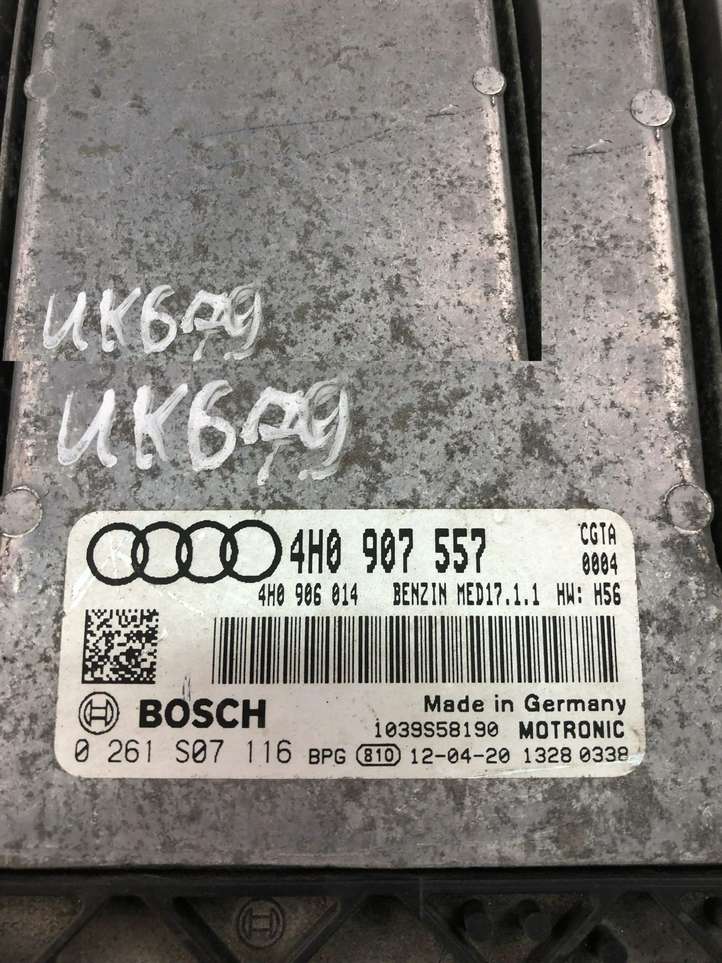 Audi A8 (2013 - 2017)  4H0907557 Блок управления двигателем ECU