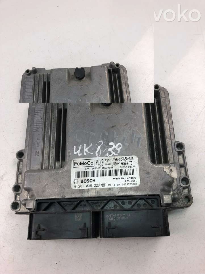 Ford Transit Connect (2009 - 2017)  JV6A12A650AJA Блок управления двигателем ECU