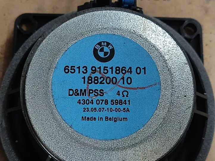 BMW X5 E70 (2006 - 2013) 9151864 Динамики задних дверей — фото 2