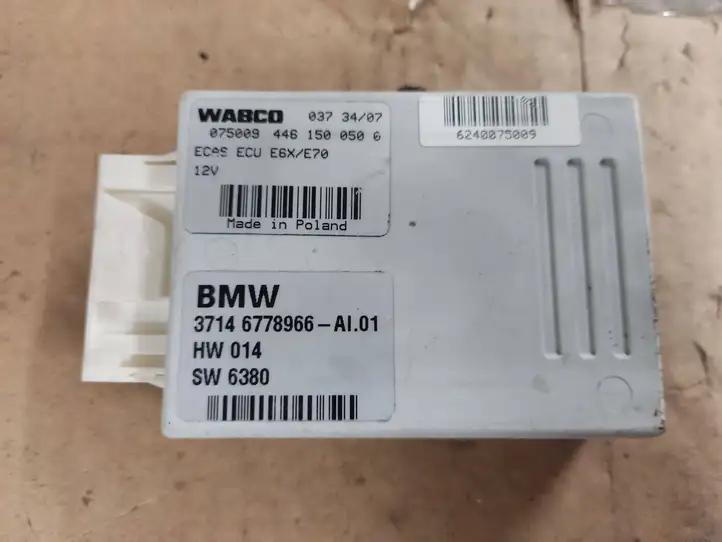 BMW X6 E71 (2008 - 2014) 6778966 Блок управления пневмоподвеской — фото 2