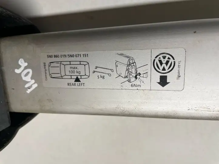 Volkswagen Tiguan (2011 - 2016) 5N0860019 Багажник на крыше — фото 3