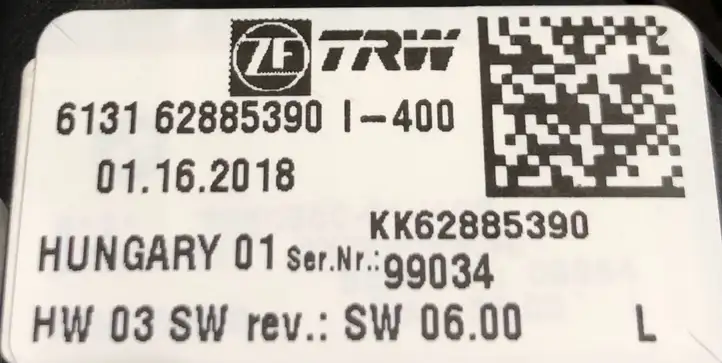BMW 5 G30 G31 (2016 - ) 613162885390 Кнопки на рулевом колесе — фото 2