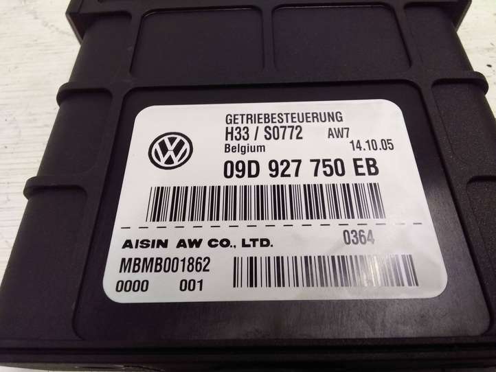 Volkswagen Touareg I (2002 - 2010)  09D927750EB Блок управления коробки передач