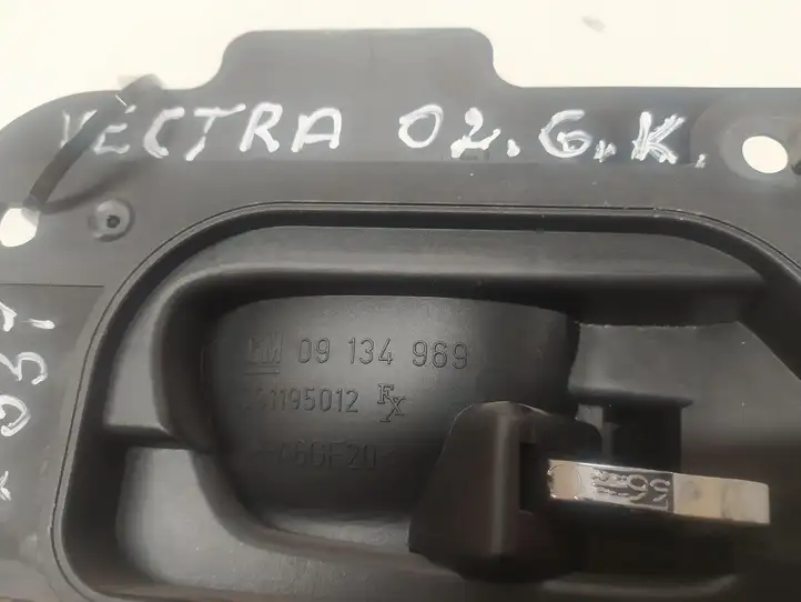 Opel Vectra B (1999 - 2002) 09134969 Внутренняя ручка задней двери — фото 3