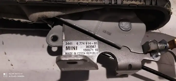 Mini One Cooper Coupe R56 (2004 - 2014) 3441677481401 Механизм ручного тормоза (в салоне) — фото 2