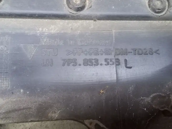 Porsche Cayenne (92A) (2011 - 2017) 7P5853553 Порог кузова — фото 3