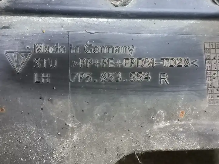 Porsche Cayenne (92A) (2011 - 2017) 7P5853553 Порог кузова — фото 4