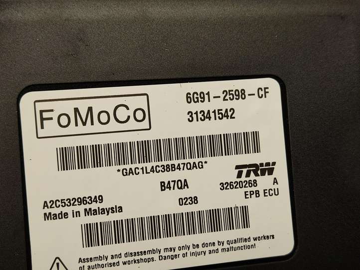 Volvo S60 (2010 - 2013)  31341542 Модуль управления ручным тормозом