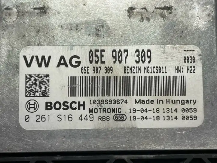 Volkswagen PASSAT B7 (2011 - 2014) 05E907309 Блок управления двигателем (ЭБУ) — фото 3