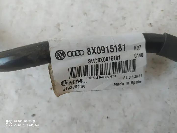 Audi A6 C7 (2011 - 2014) 8X0915181 Минусовой провод аккумулятора — фото 3