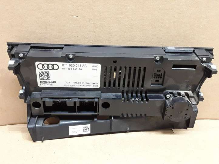Audi A4 (2007 - 2011)  8T1820043AA Блок управления кондиционера воздуха / климата/ печки (в салоне)
