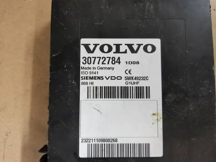 Volvo XC60 (2008 - 2013) 30772784 Прочие блоки управления — фото 2