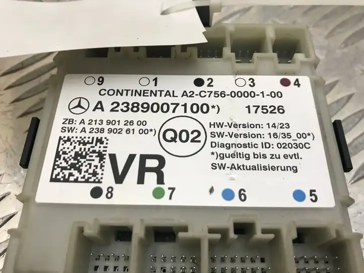 Mercedes-Benz E W238 (2017 - ) A2389007100 Модуль комфорта — фото 2