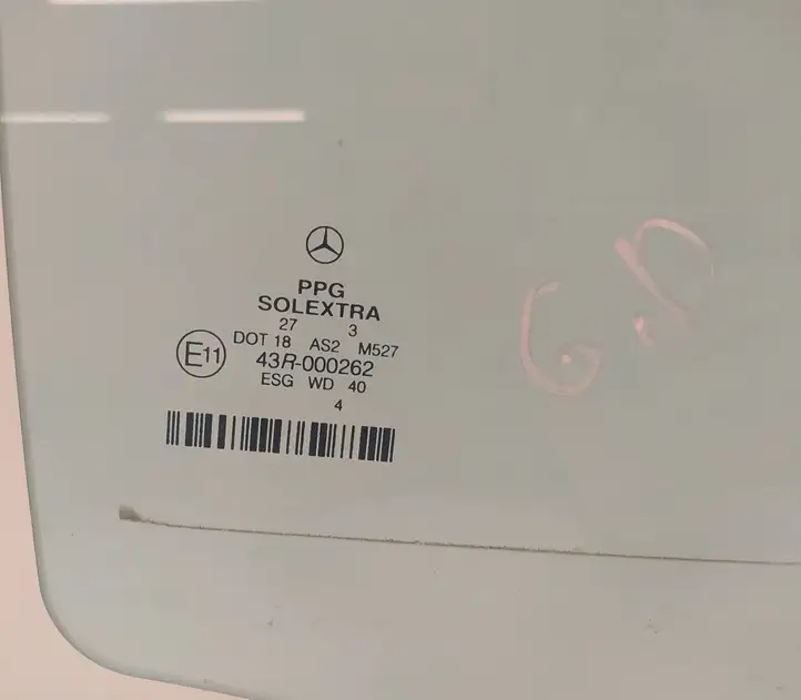 Mercedes-Benz E W211 (2002 - 2009) Стекло задней двери — фото 2