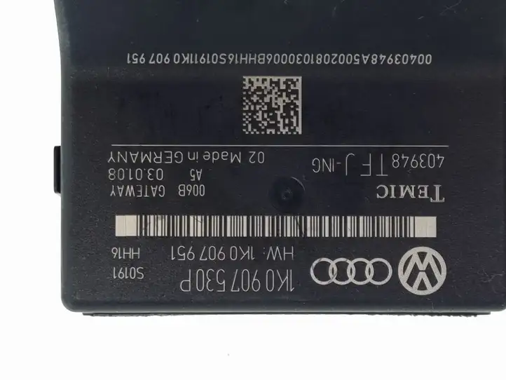 Volkswagen PASSAT B7 (2011 - 2014) 1K0907530P Модуль Gateway — фото 3