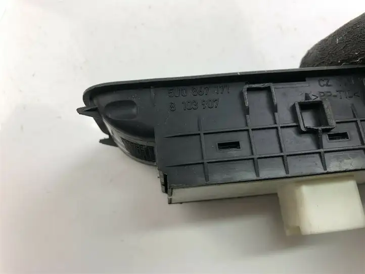 Skoda Roomster (5J) (2010 - 2015) 5J0959858A Блок кнопок стеклоподъемников — фото 3