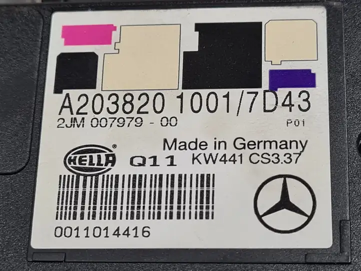 Mercedes-Benz C W203 (2000 - 2007) A203820 Передняя подсветка — фото 7