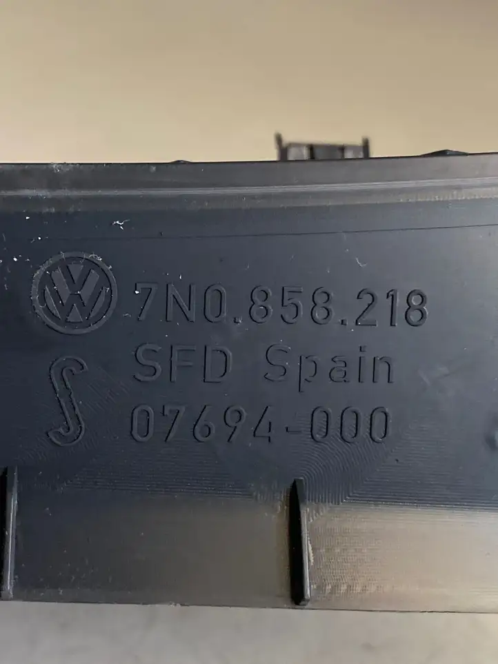 Volkswagen Sharan (2010 - 2015) 7N0858218 Боковая отделка панели приборов — фото 3