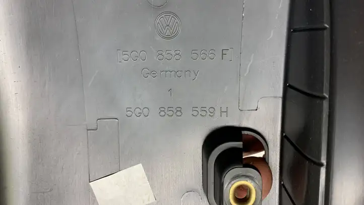 Volkswagen Golf VII (2013 - 2019) 5G0858559H Обшивка рулевой колонки — фото 6
